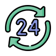 24 Hours Open